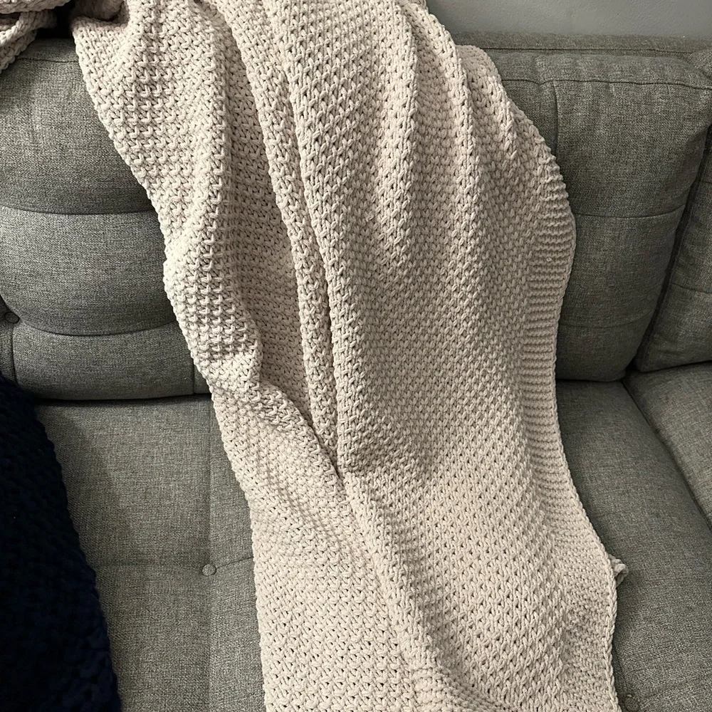 Pottery barn throw